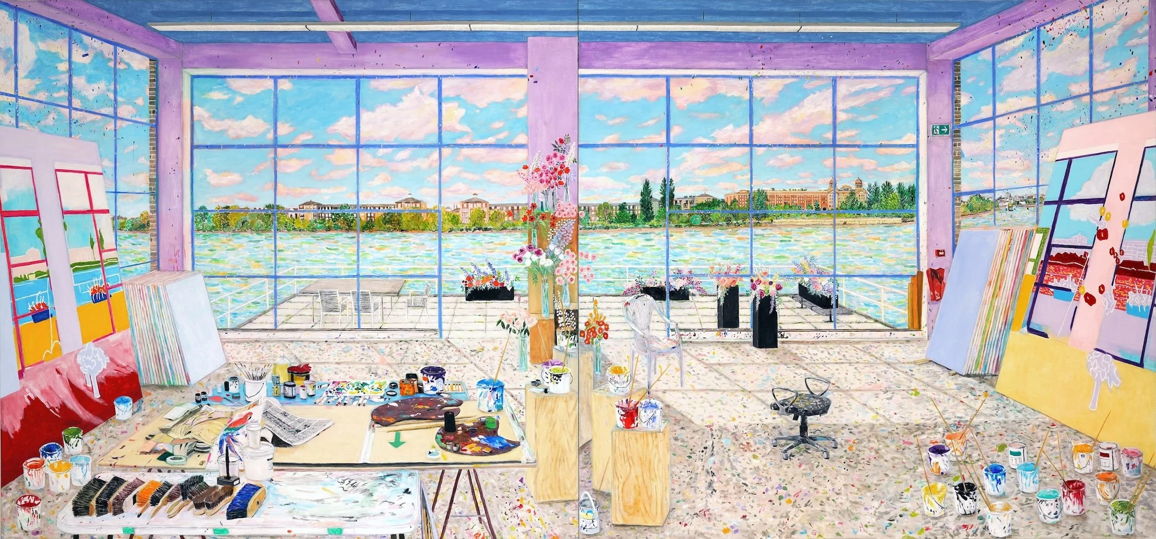 Damian Elwes アトリエシリーズ7/100 Damian Elwes | Art Studio